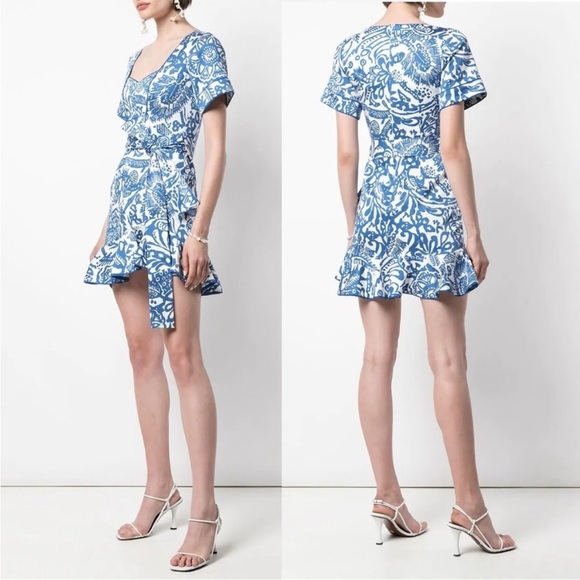 Alexis Dresses & Skirts - Alexis BERENNA Sweetheart Neckline Tropical Dress